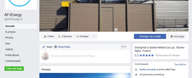 AF Energy est sur facebook